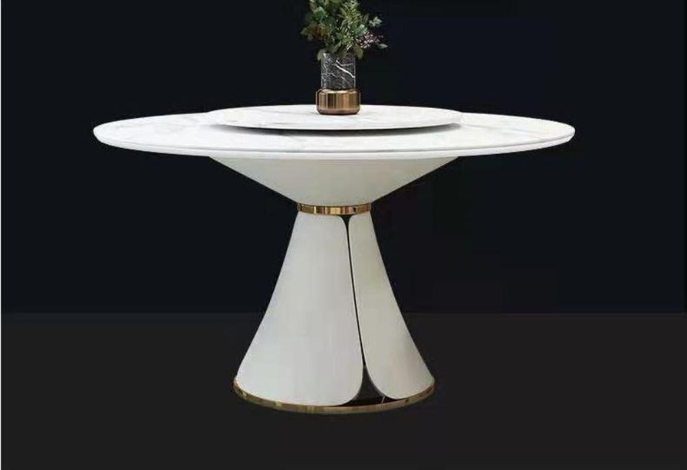 Lixra Classic Designed Marble Dining Table Set