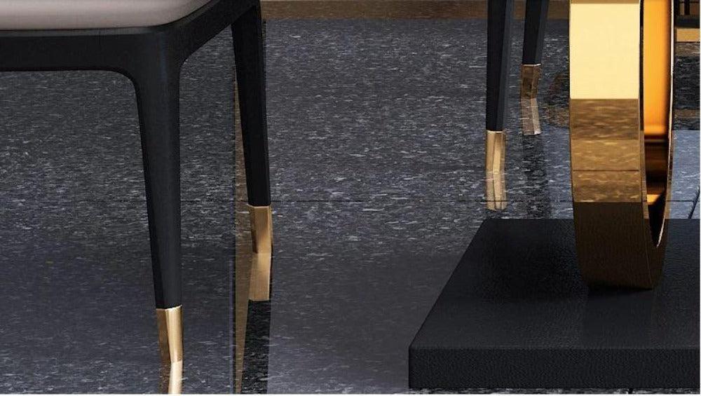 Lixra Classic Designed Marble Dining Table Set