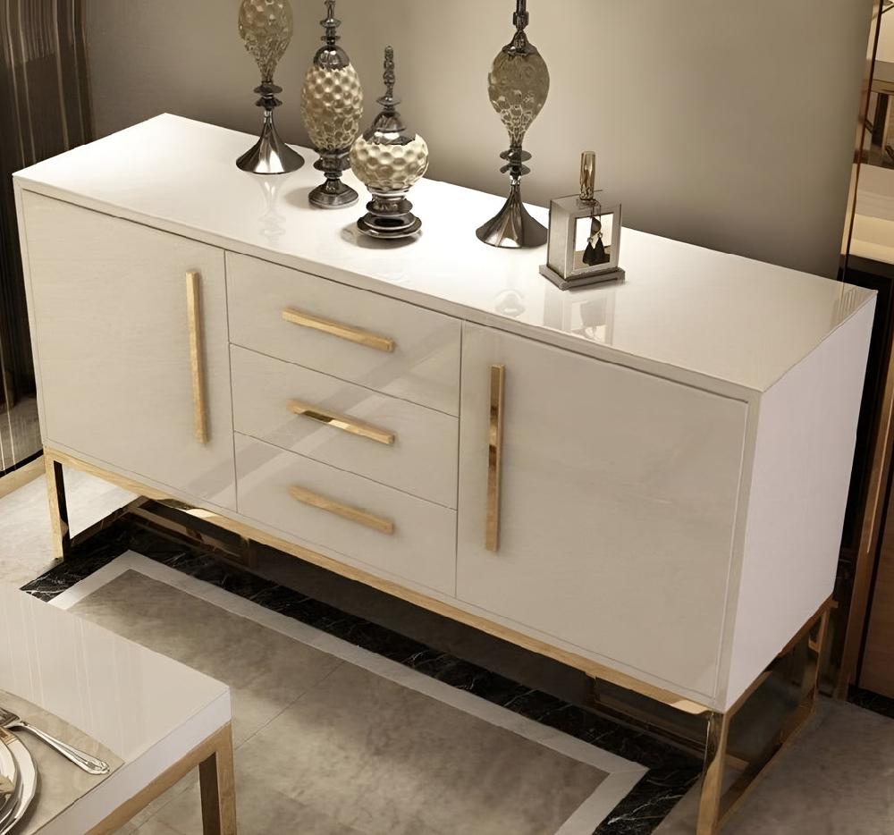 Lixra Classic Style Wooden Modern Buffet Table