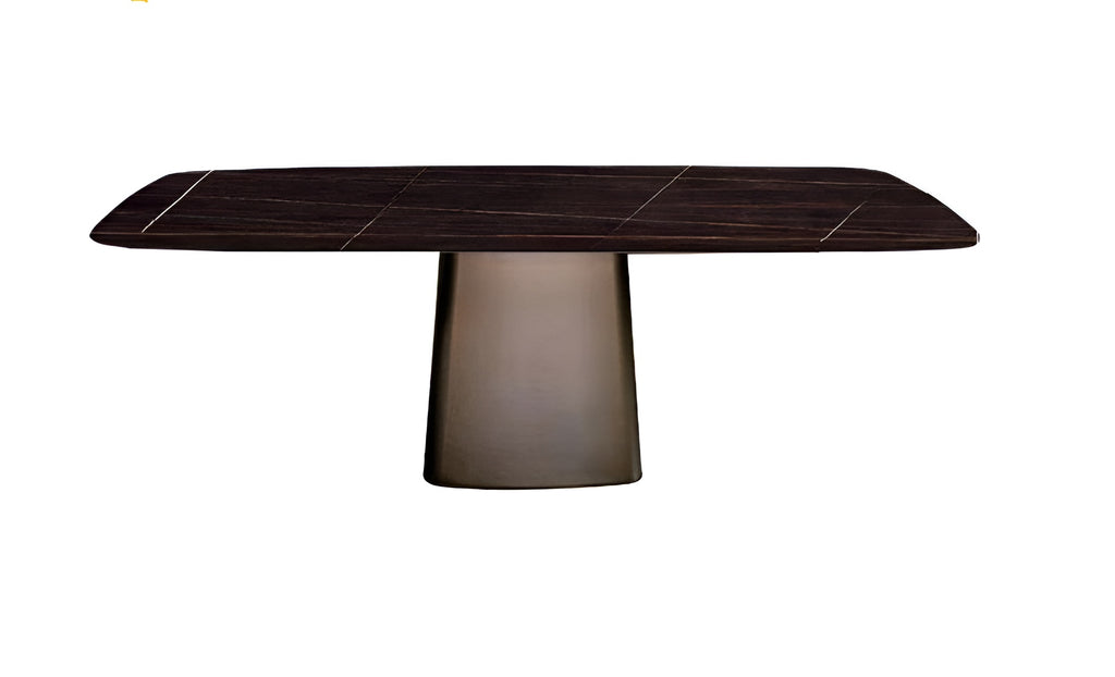 lixra Classical Rectangular Marble Dining Table