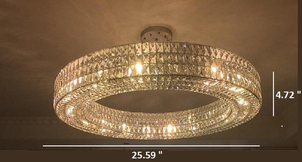 Lixra Classical Round Flush Mount Light