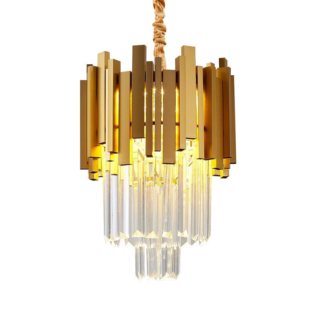 lixra Classy Lustre Metallic Modern Pendant Light