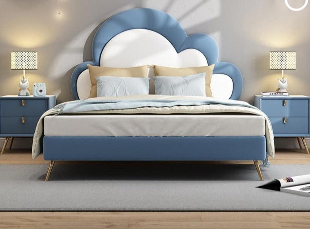 Lixra Cloud Design Children's Bed With Storage