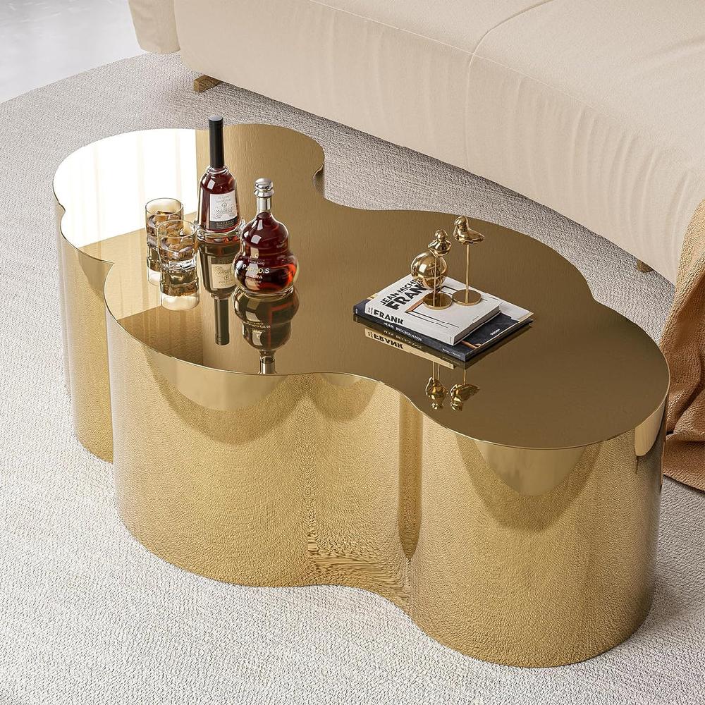 lixra Cloud Shaped Modern Coffee Table