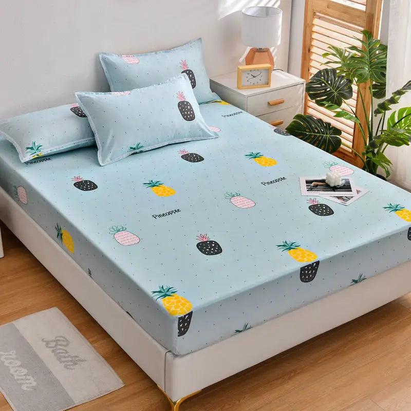 Lixra Colorful Delight Elastic Bed Cover