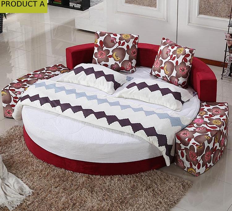 Lixra Comfort And Artistry Modern Round Bed