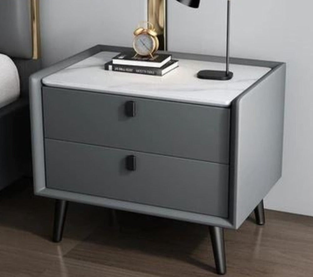 Lixra Comfort Luxurious Finish Wooden Night Stand