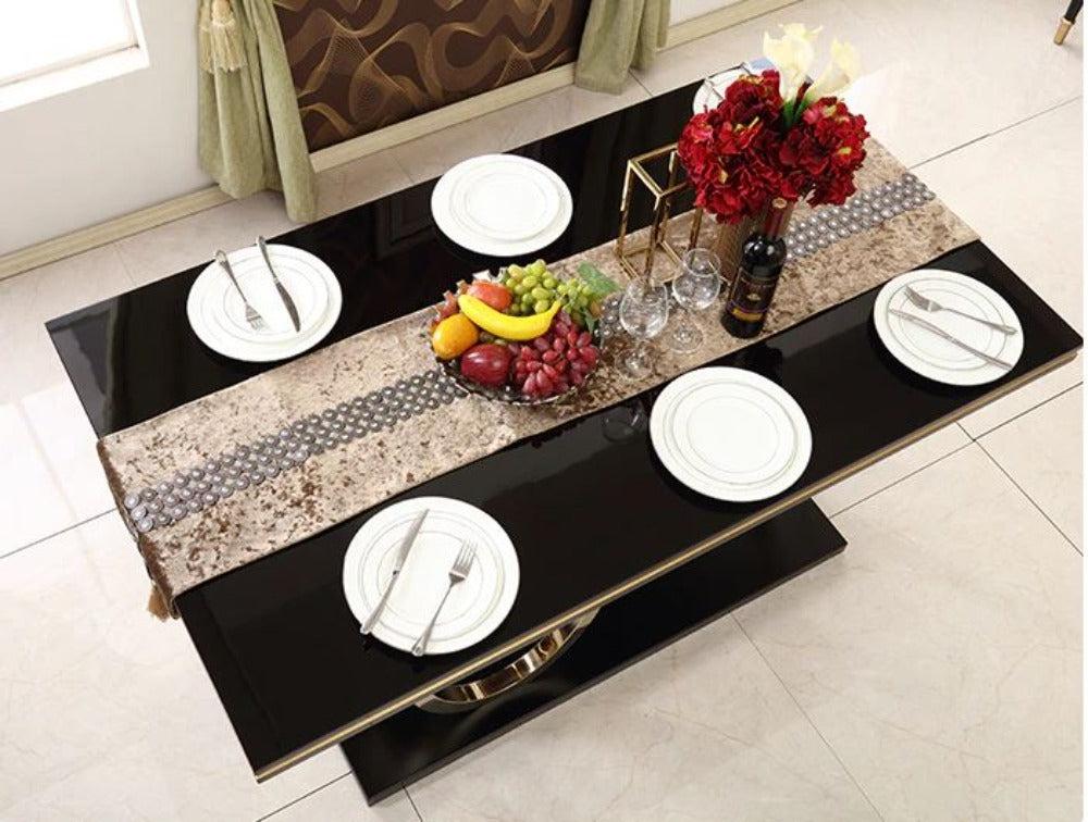 lixra Comfortable Luxurious Wooden Dining Table