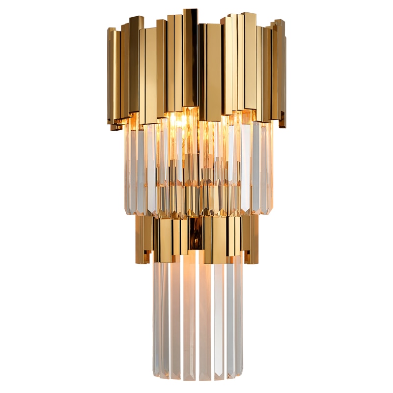 Lixra Contemporary Chrome Finish Wall Lamp