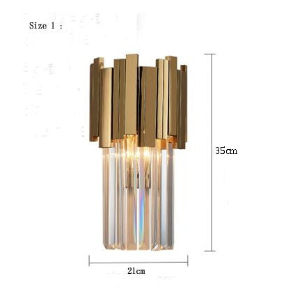 Lixra Contemporary Chrome Finish Wall Lamp