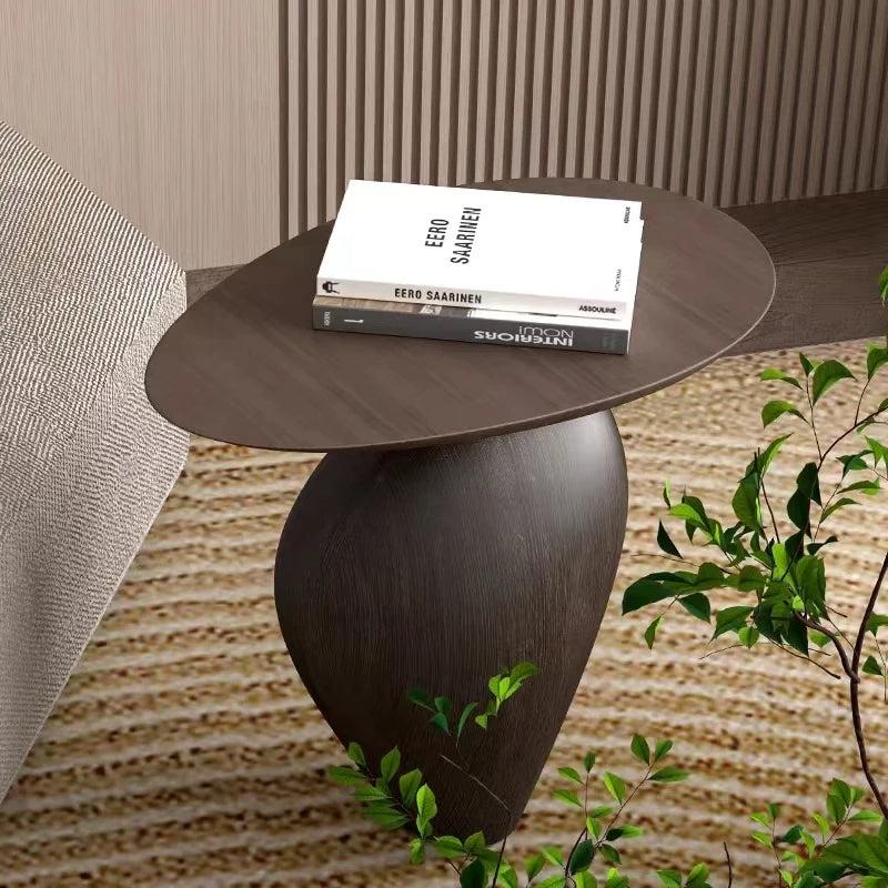 Lixra Contemporary Fiberglass Stylish Side Table