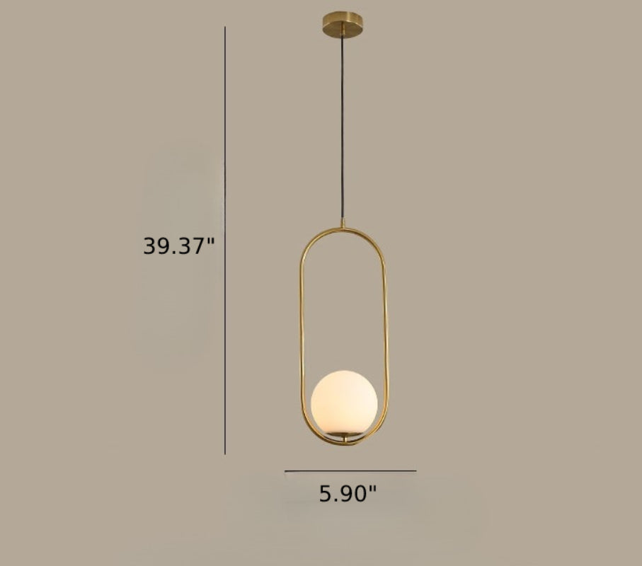 Lixra Contemporary Metal Finish Pendant Light