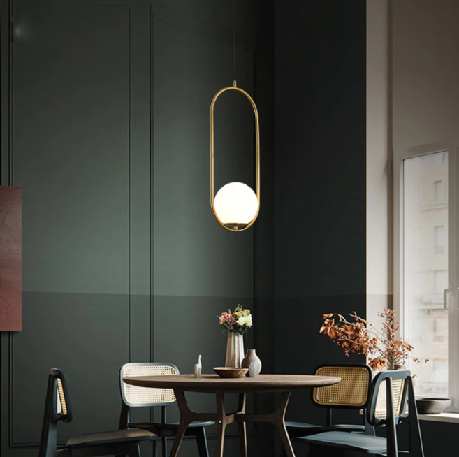 lixra Contemporary Metal Finish Pendant Light