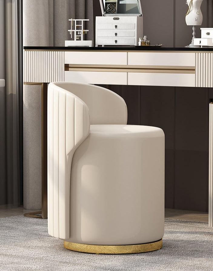 Lixra Contemporary Soft Leather Accent Chair