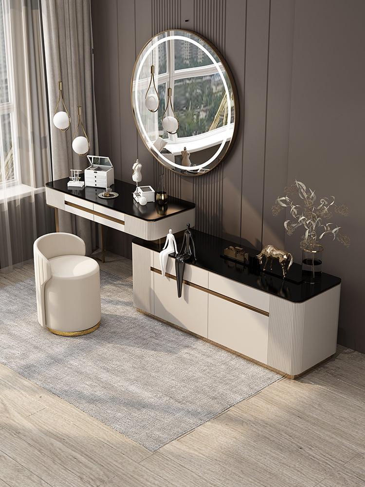 Lixra Contemporary Soft Leather Accent Chair