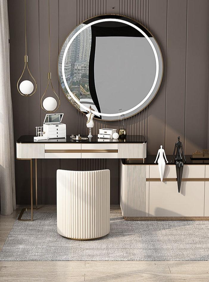 Lixra Contemporary Soft Leather Accent Chair