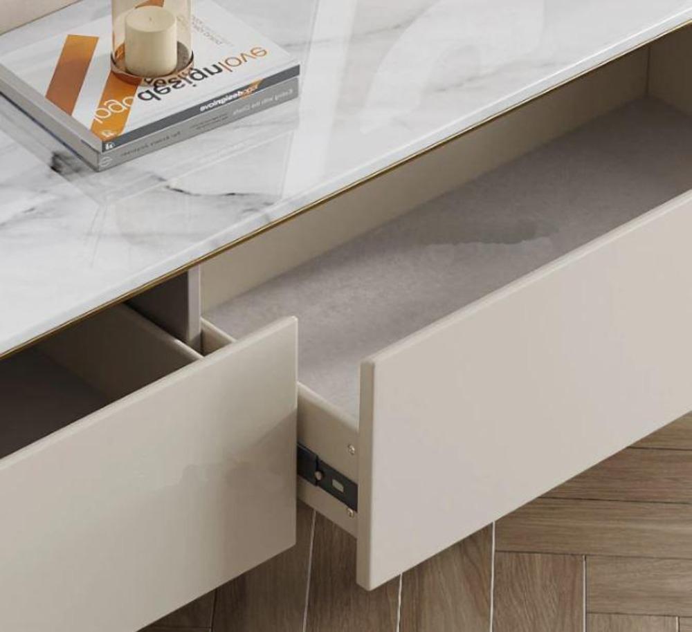 Lixra Contemporary Wooden Framed TV Stand