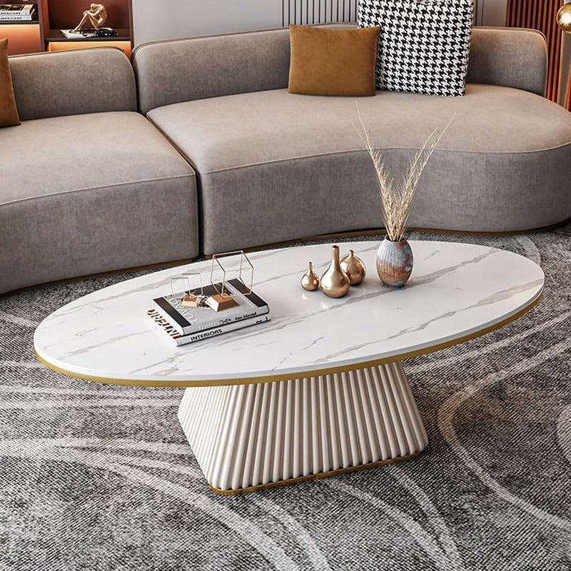 Lixra Creative Design Marble Modern Coffee Table