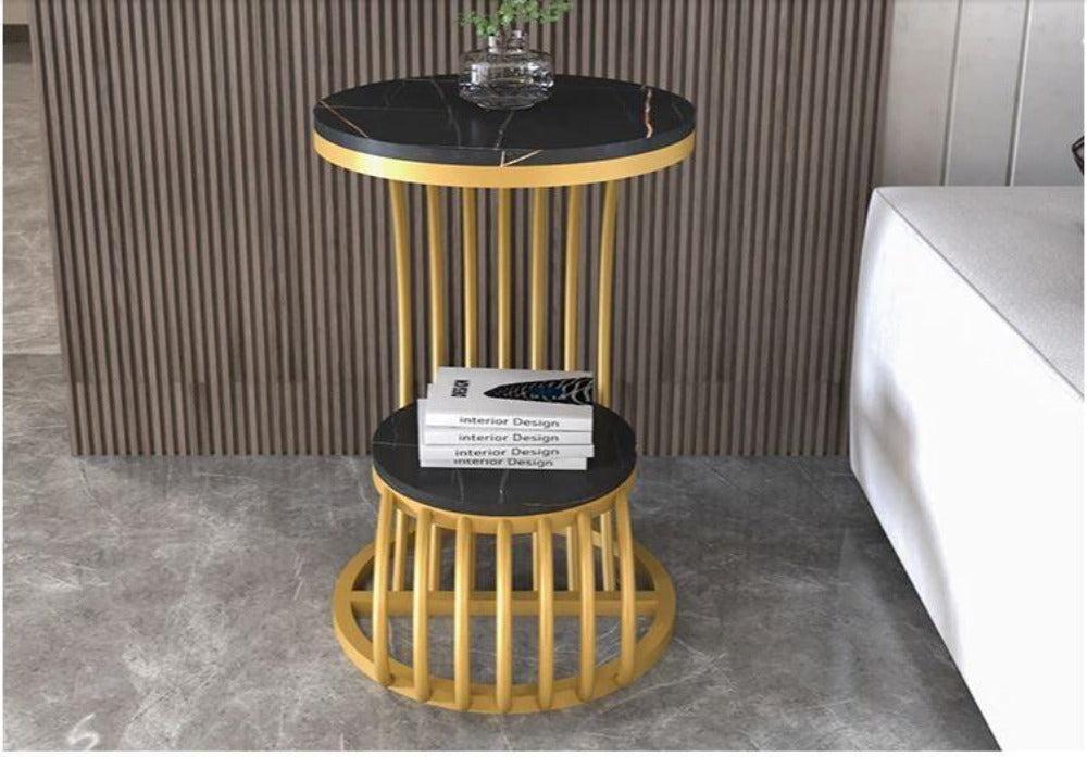 lixra Creative Designed Marble Top Side Table