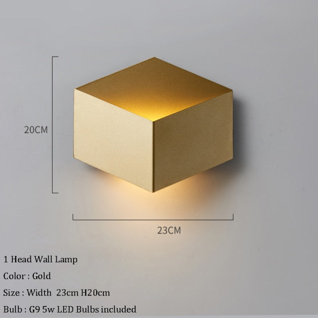 lixra Creative Geometric Modern Wall Lamp