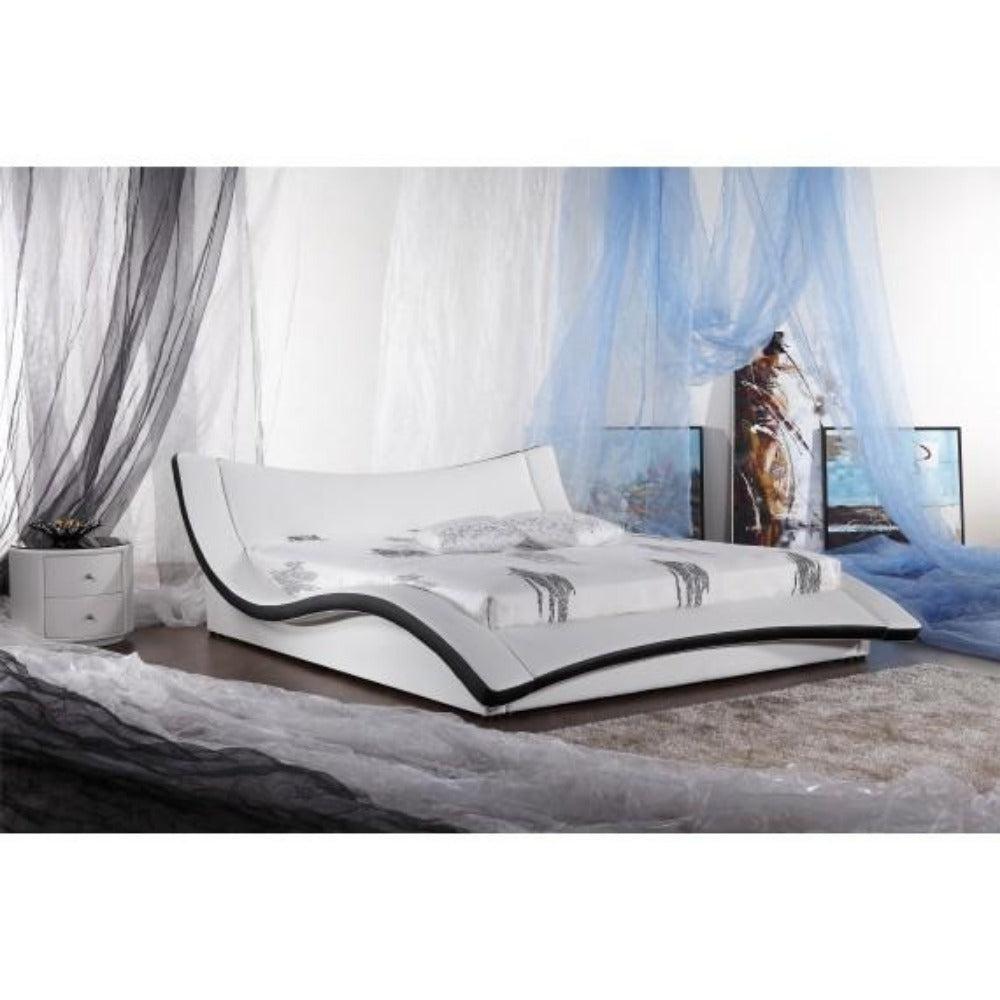 Lixra Creative & Majestic Modern Cozy Leather Bed