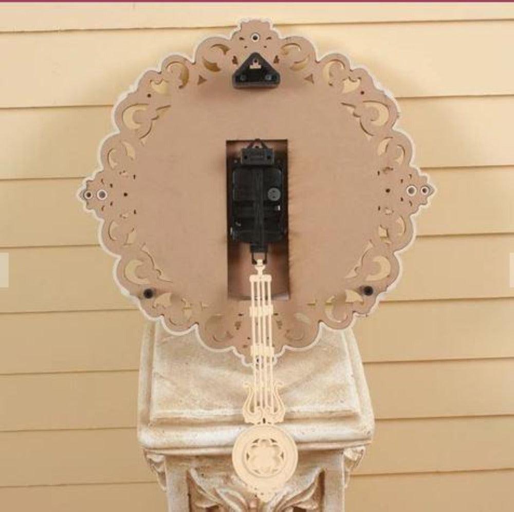 Lixra Creative Round Shaped Wall Clock