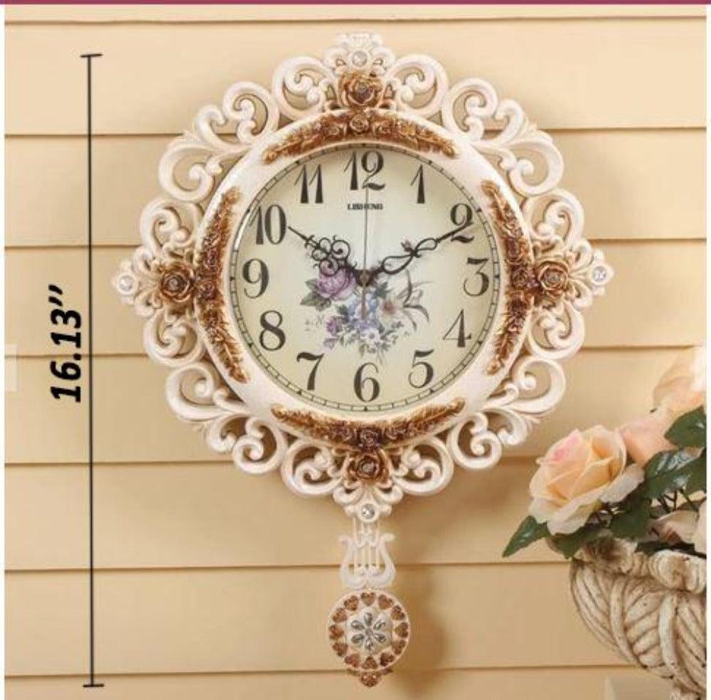 Lixra Creative Round Shaped Wall Clock