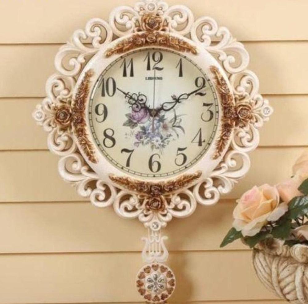 lixra Creative Round Shaped Wall Clock