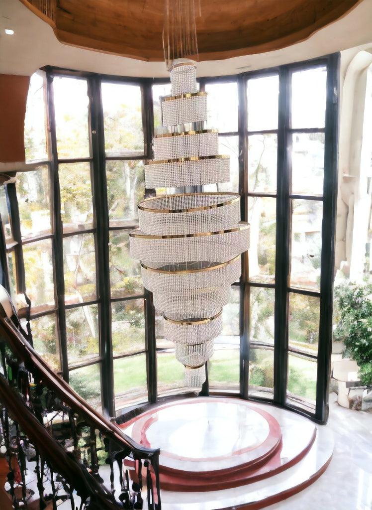 Lixra Crystal Chandelier With LED Lights