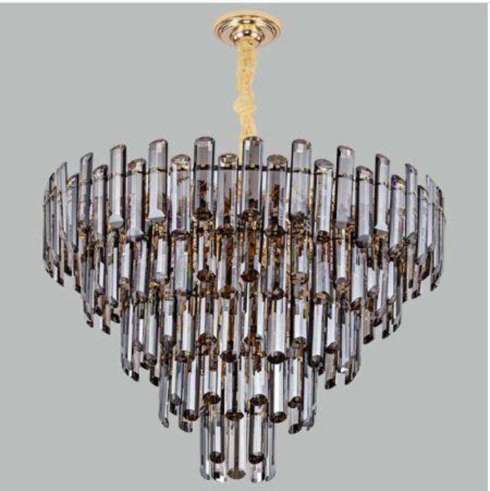 lixra Dazzling Multilayer Round Pendant Chandelier