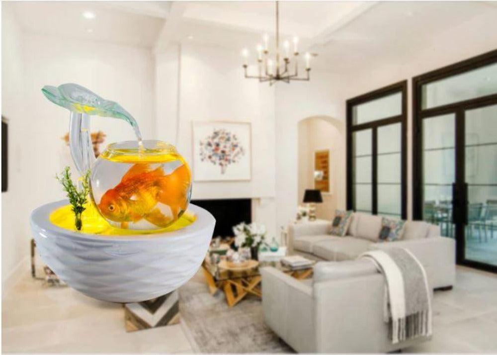 Lixra Decorative Bowl Style Water Fountain