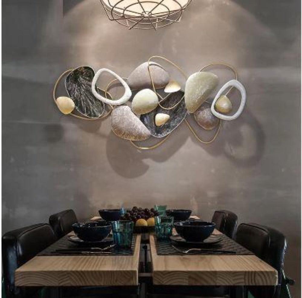 Lixra Decorative Stone Polished Wall Hanging