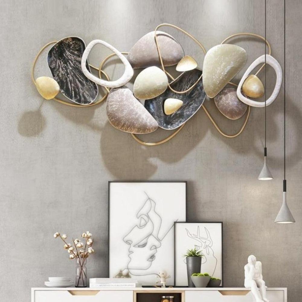 lixra Decorative Stone Polished Wall Hanging