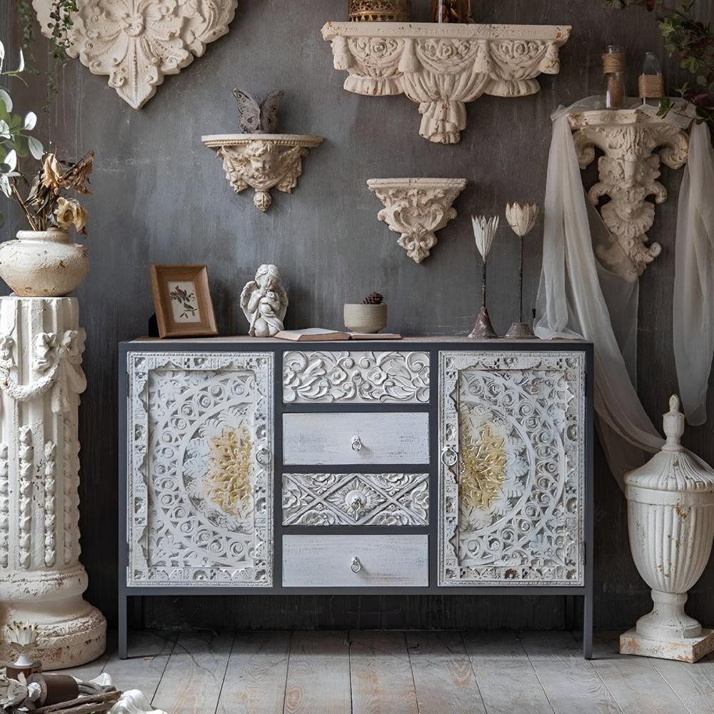 Lixra Designed Wooden Crafted Modern Buffet Tables
