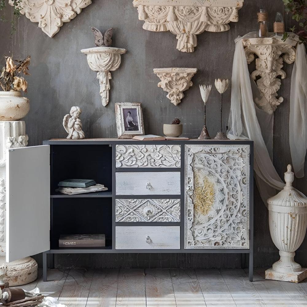Lixra Designed Wooden Crafted Modern Buffet Tables