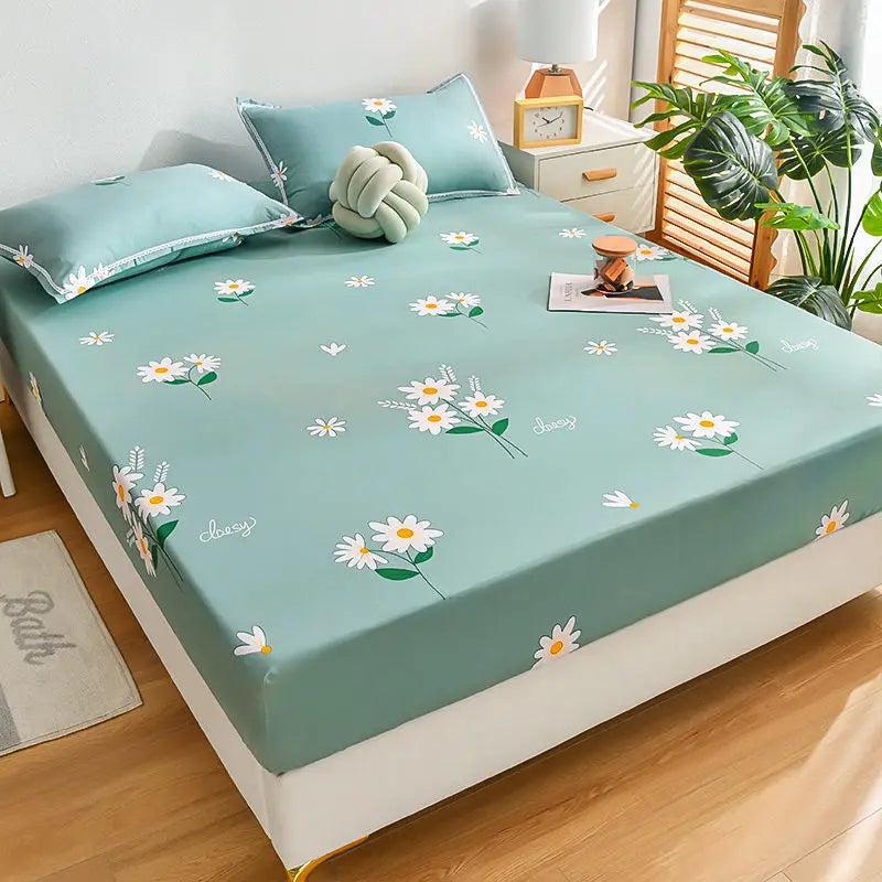 Lixra Dream Weave Printed Fitted Bedcover