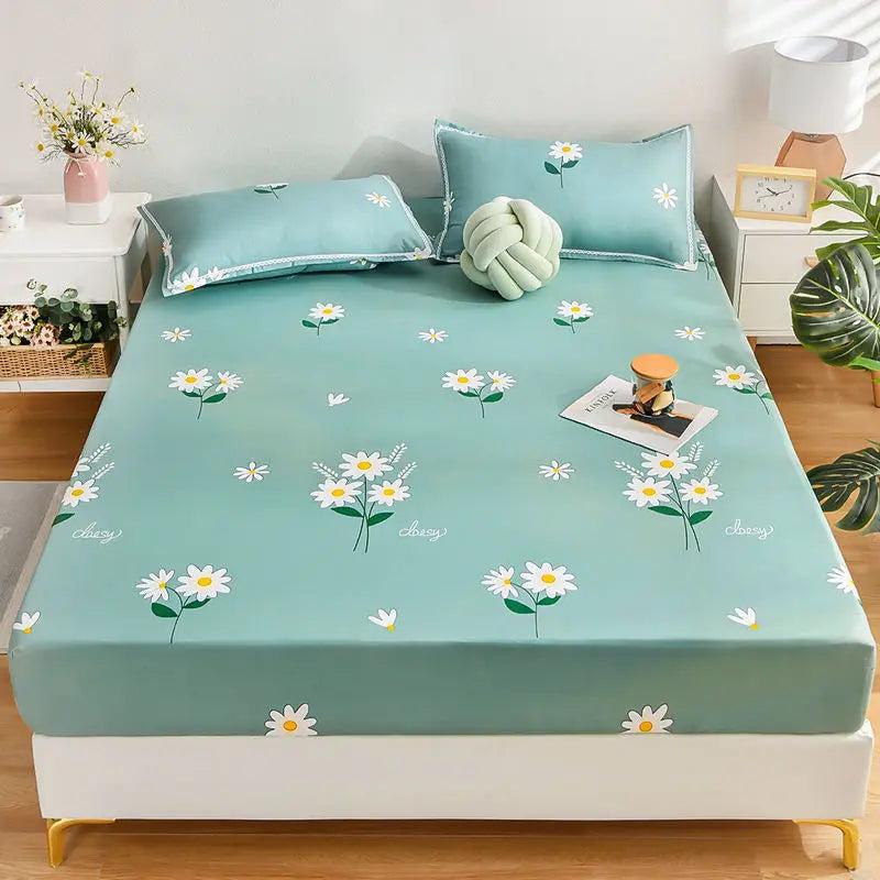 Lixra Dream Weave Printed Fitted Bedcover