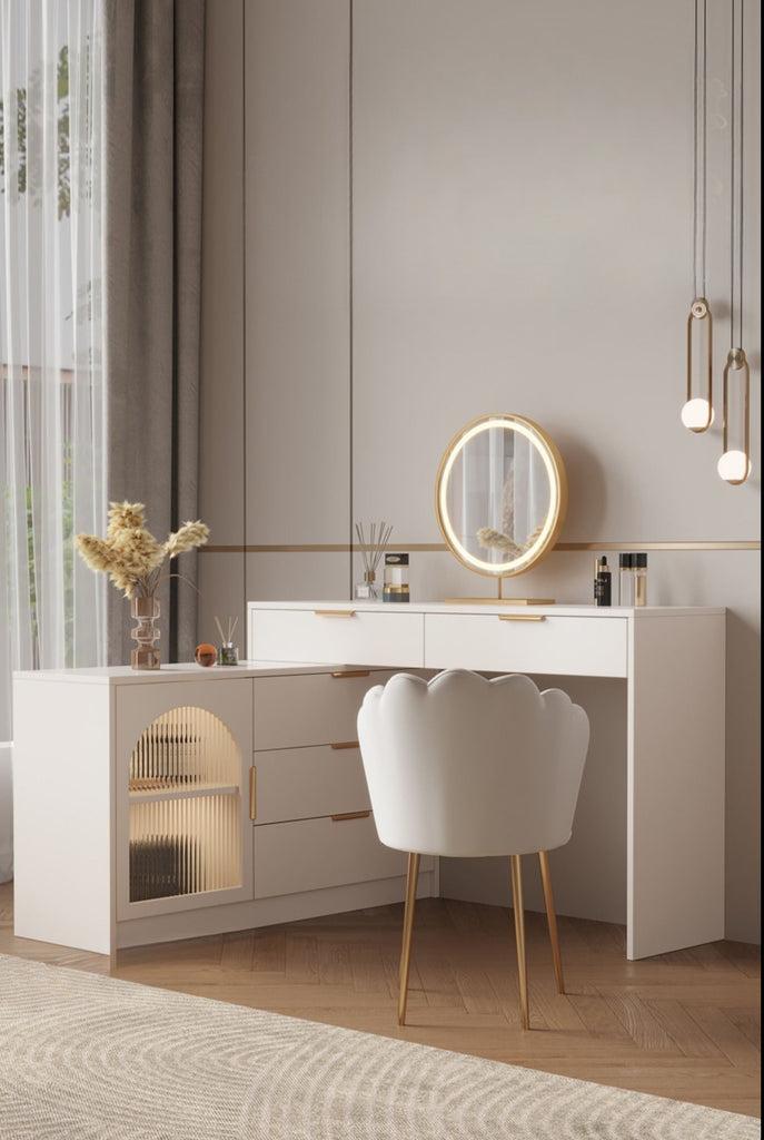 Lixra Dressing Table With Storage For Living Room