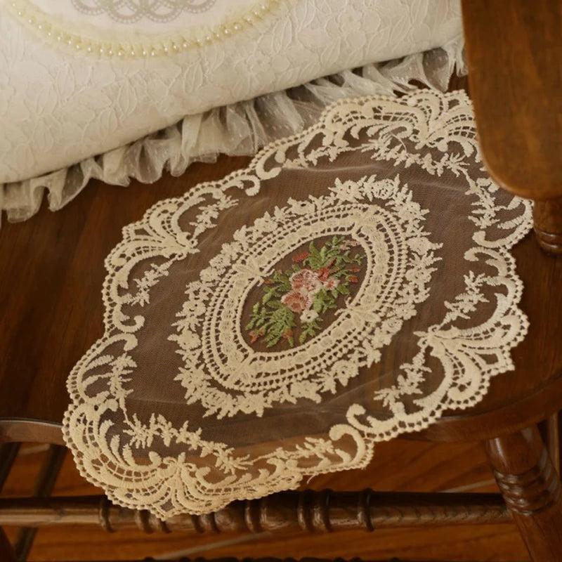 Lixra Elegant 2-PCS Fabric Placemats