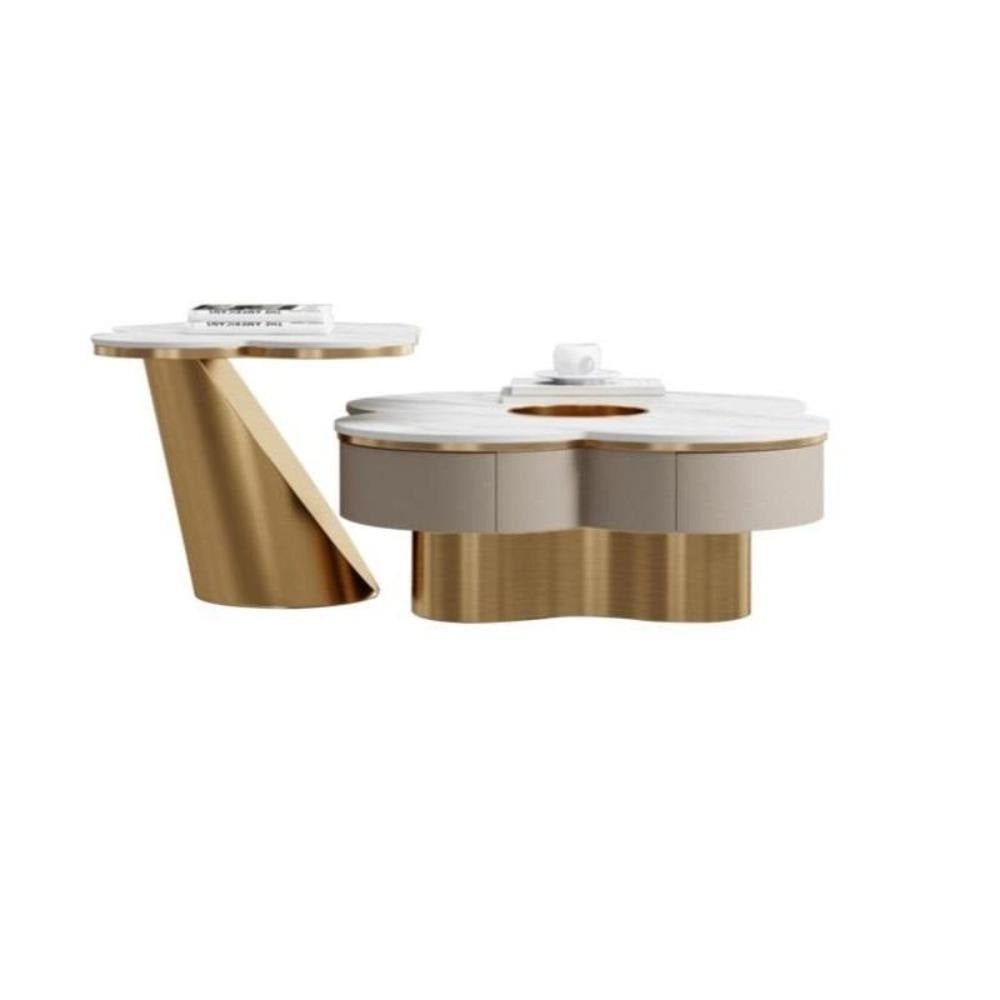 Lixra Elegant Center Marble Coffee Table
