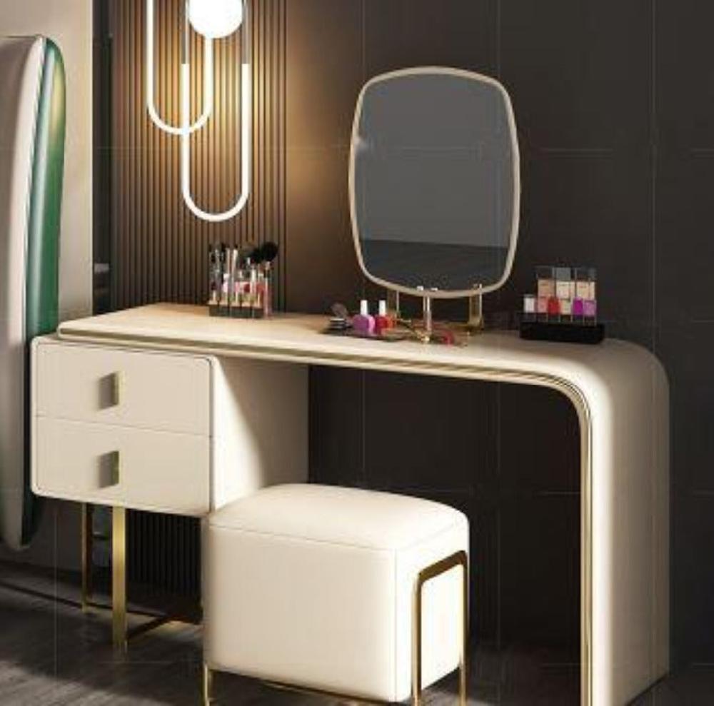 lixra Elegant Design Glossy White Dresser