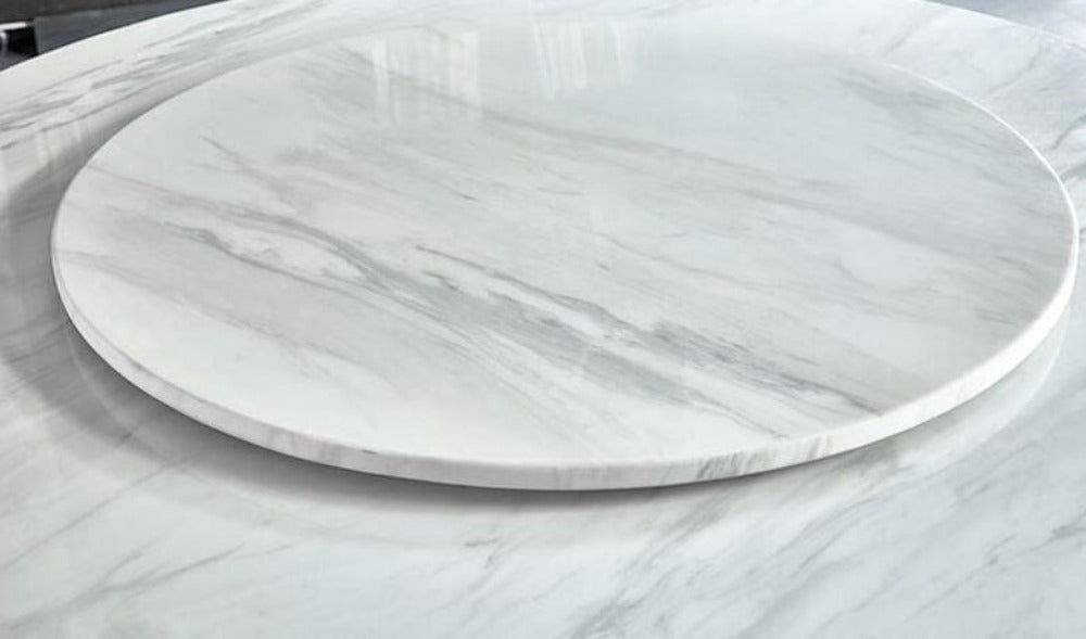 Lixra Elegant Design Marble-Top Dining Table
