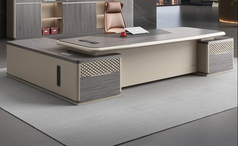 Lixra Elegant Design Wooden Office Desk