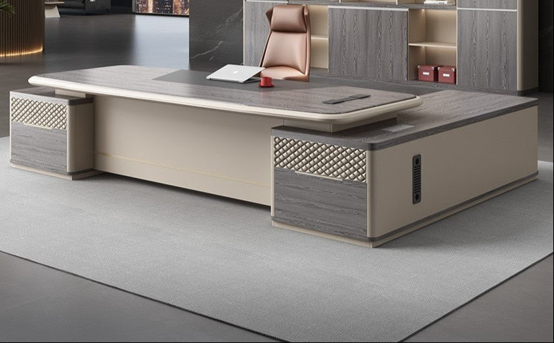 Lixra Elegant Design Wooden Office Desk