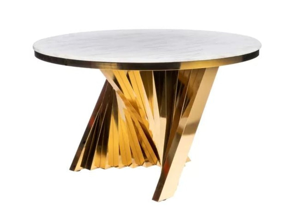 Lixra Elegant Designed Marble Top Dining Table