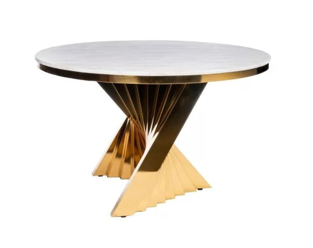 Lixra Elegant Designed Marble Top Dining Table