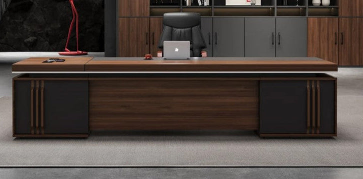 Lixra Elegant L-Shaped Wooden Computer Desk