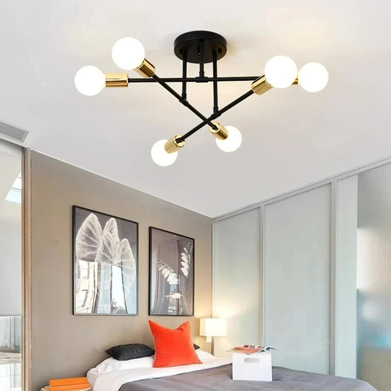 Lixra Elegant Semi-Flush Mounted Ceiling Light