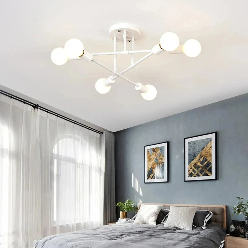Lixra Elegant Semi-Flush Mounted Ceiling Light