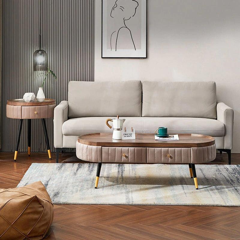 Lixra Elegant Wooden Coffee Table Design